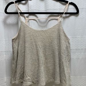 Strappy Knit Cropped Top